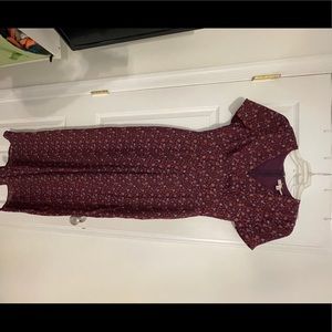 Purple floral Jumpsuit